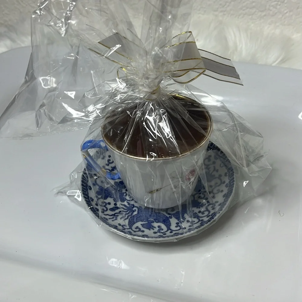 TEA CUP SOY GIFT CANDLE